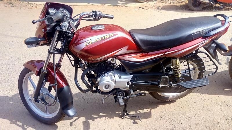 Used Bajaj Platina Alloy Es Cc Model Pid Bike For