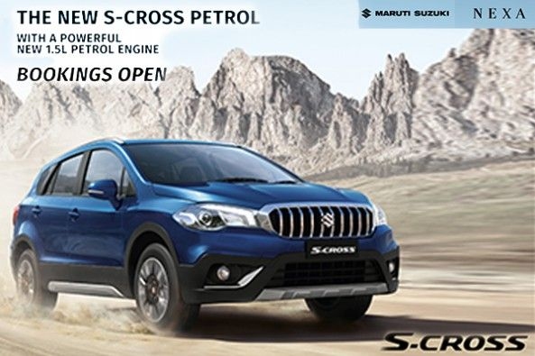 Maruti S-Cross BS6 Petrol Bookings Start