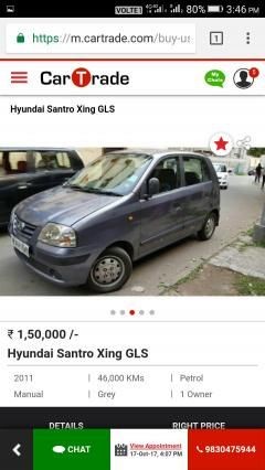 Used Hyundai Santro Xing GLS 2008