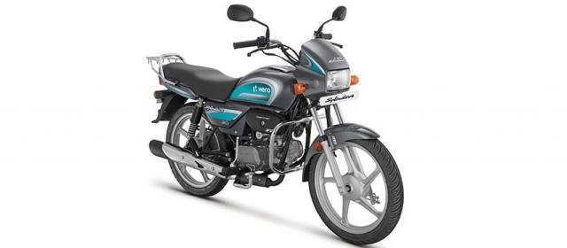 New Hero Splendor Plus Kick Alloy 100cc IBS BS6 2021