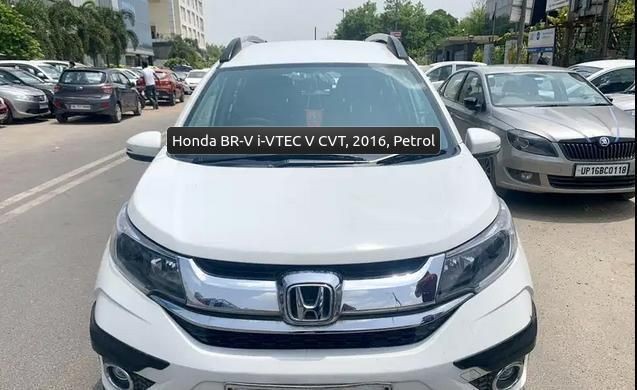 Used Honda BR-V V CVT Petrol 2016