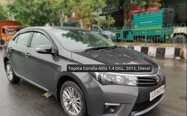 Used Toyota Corolla Altis GL DIESEL 2015