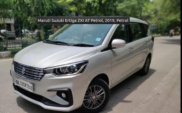Used Maruti Suzuki Ertiga ZXI AT Smart Hybrid 2019