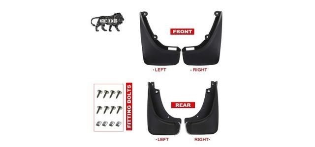New Trac Car O.E Type Mud Flaps/MudGuard for Renault Jeep Compass