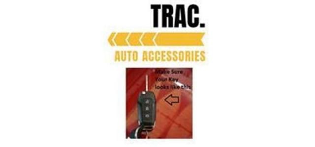 New TRAC Silicone Key Cover for Ford Figo, Aspire and Ford Endeavour (for Smart Push ButtonKey Only)(Black)