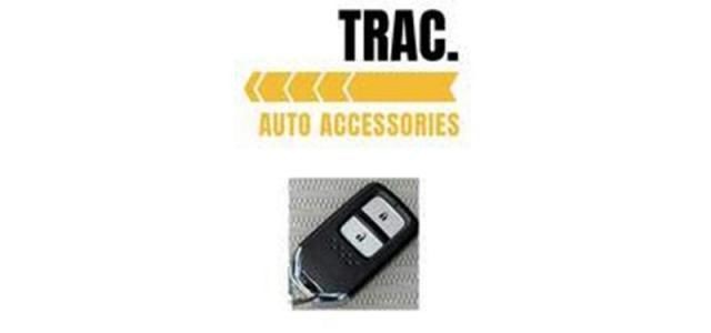 New TRAC Silicone 2 Button Smart Key Cover for Push Button Start Honda City | Jazz | WRV | CRV(Black)
