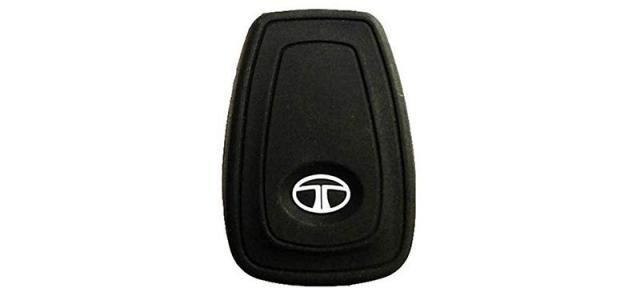 New TRAC Silicone Smart Key Cover for Tata Nexon/Harrier(Black) (Pack of 1)