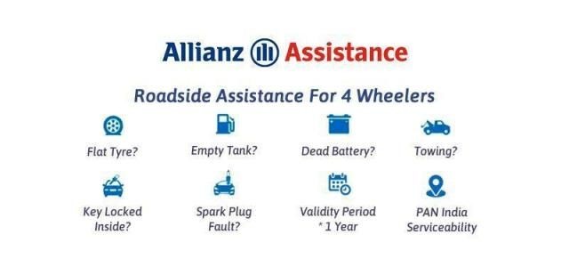 New Road Side Assistance - Basic- Four Wheeler - ALLIANZ ASSISTANCE