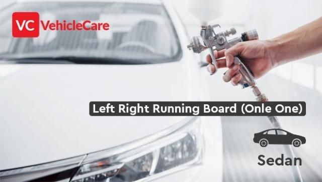 New Denting & Painting - Left/Right Running Board (Onle One) For Sedan Cars