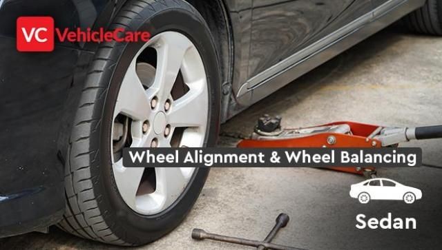 New Combo (Wheel Alignment & Balancing) For Sedan Cars
