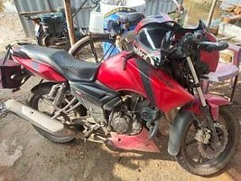 TVS Apache RTR 160cc Single Disc Matt Red 2018