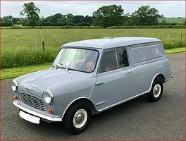 Morris delivery Van 1962