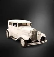 Ford A Model White 1930