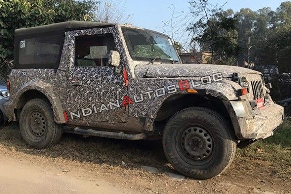 Mahindra Thar 4 Door Version Rendered Droom Discovery