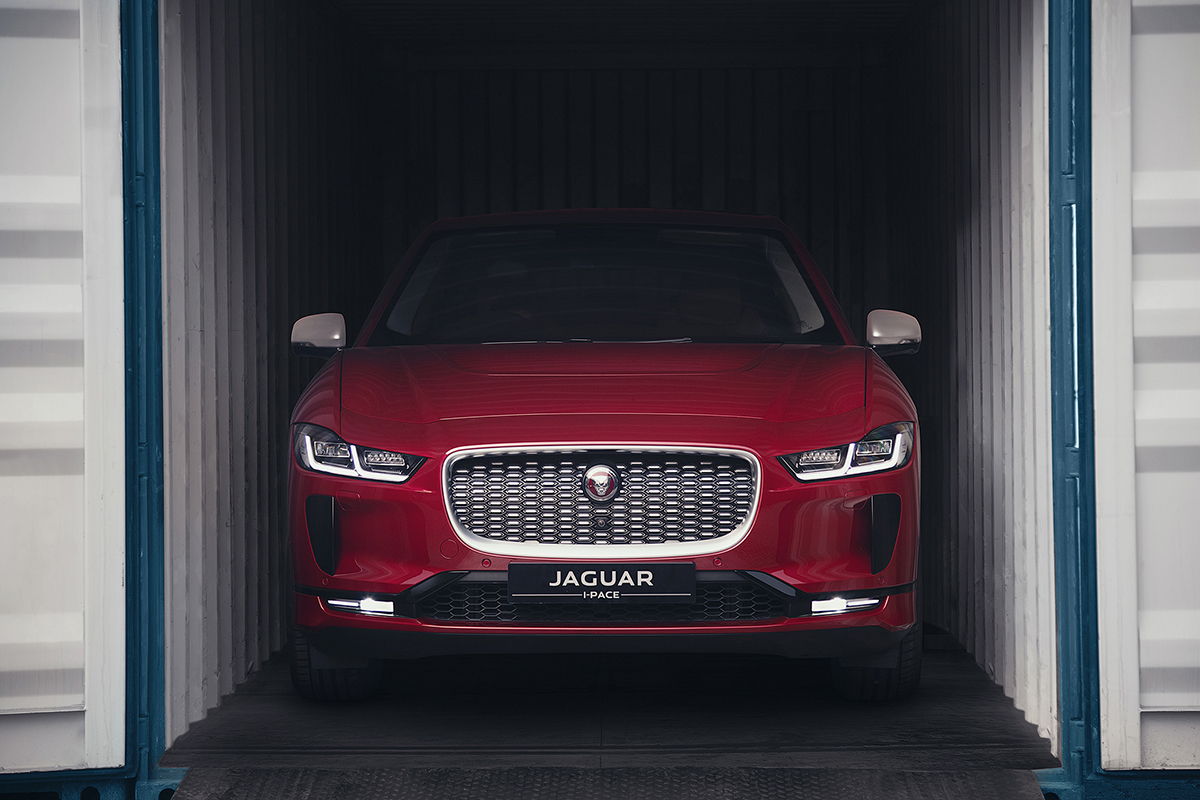 All Electric Jaguar I-Pace Front