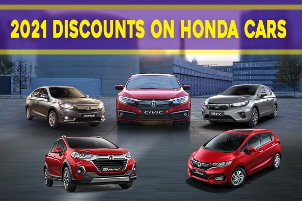 Honda is Offering Discounts up to Rs 2.5 Lakhs on Selected Cars