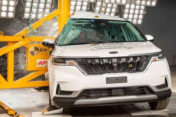  2021 Kia Carnival Gets 5-Star Safety Rating by Australian NCAP