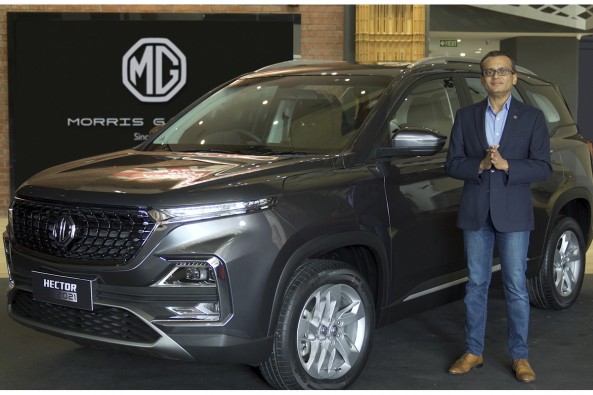 MG Hector Shine