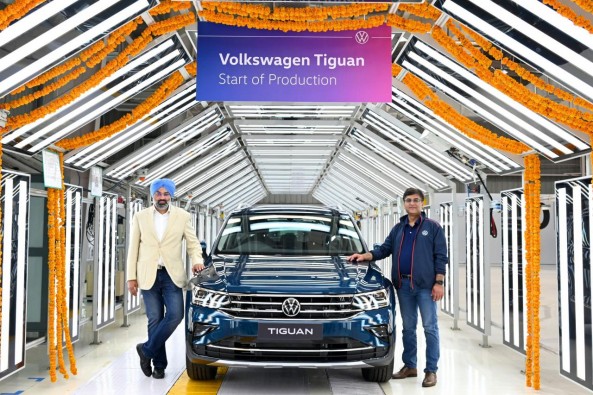 2021 Volkswagen Tiguan Production Starts in India