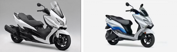 Suzuki e Burgman and Burgman Hydrogen Unveiled 