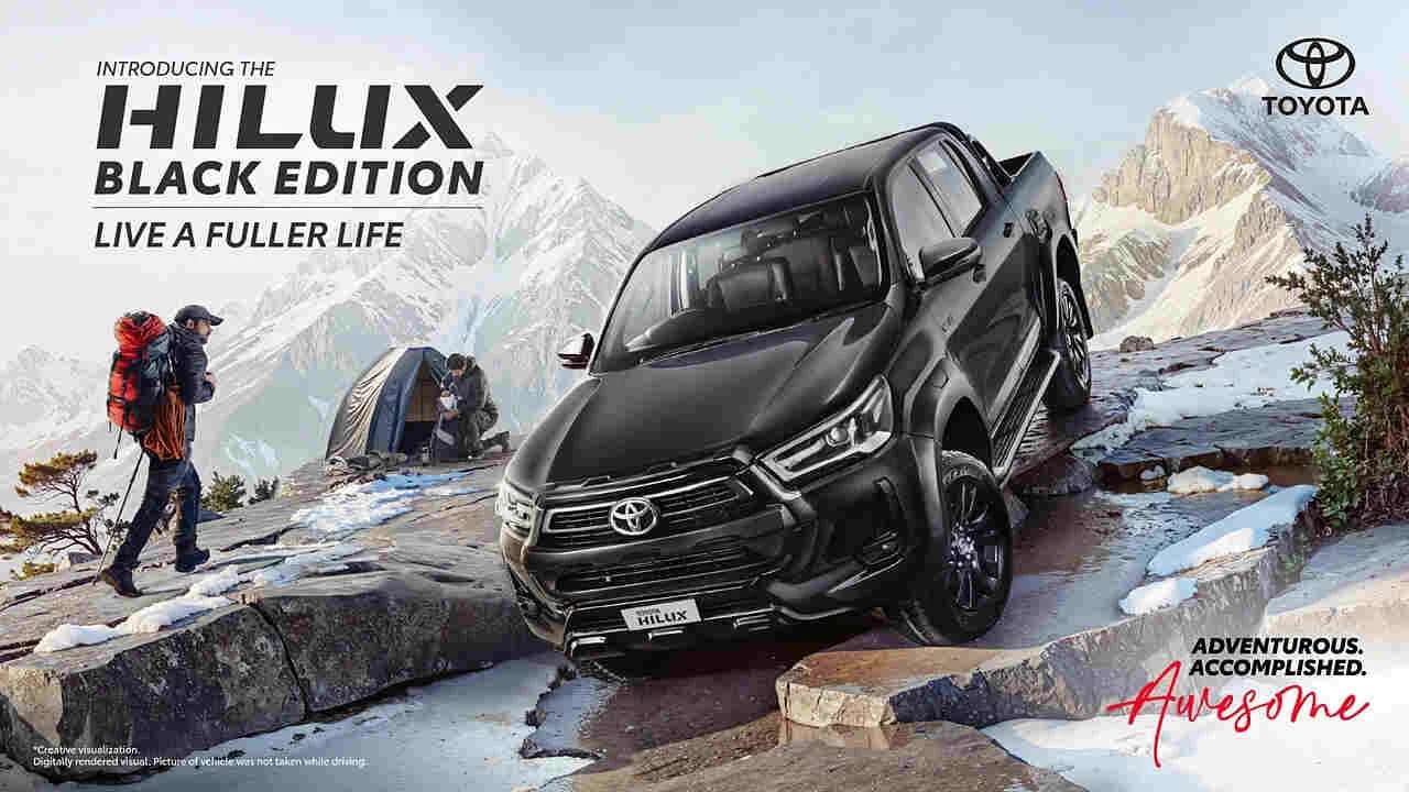 Toyota Hilux Black Edition 2025 launched in India at Rs 37 9 lacs