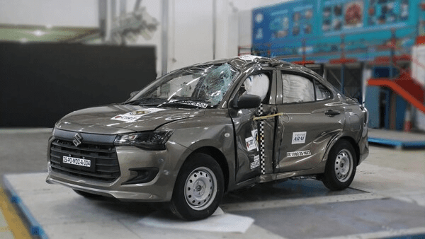 Maruti Suzuki Dzire achieves 5 star crash test BNCAP rating