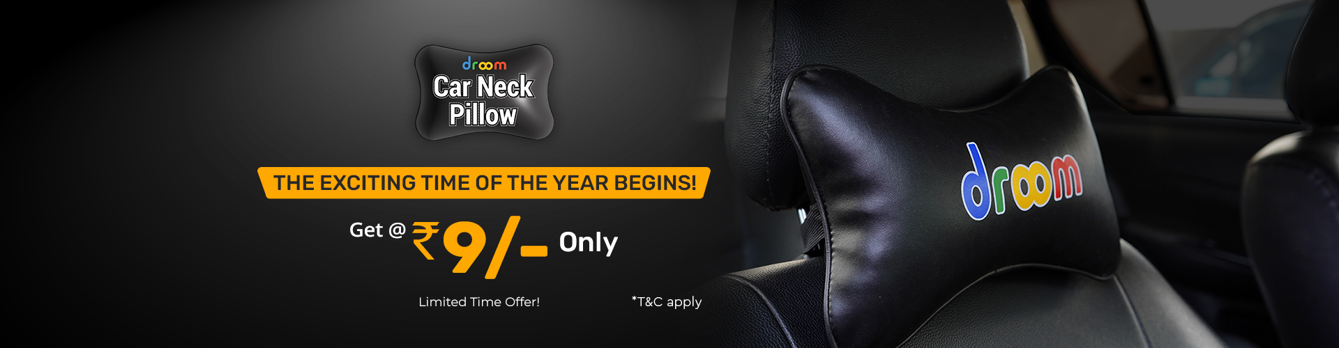 Car Neck Pillow Sale | Register Now Option | Droom