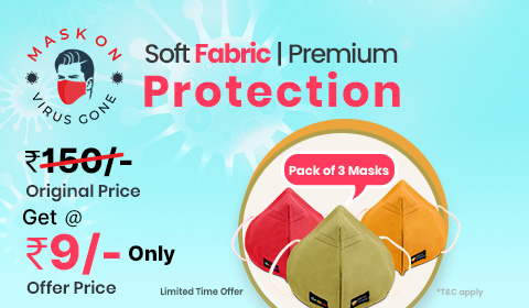 Mask On Virus Gone | Register Now Option | Droom