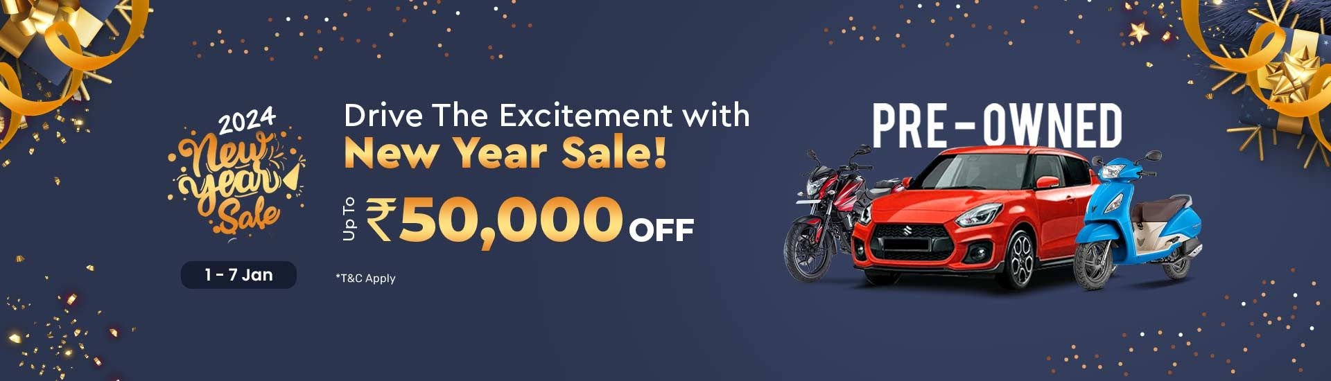 New Year Sale | Droom