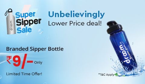 Super Sipper Sale | Register Now Option | Droom