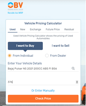 Bike Valuation Tool - Get the most accurate value of your used bike