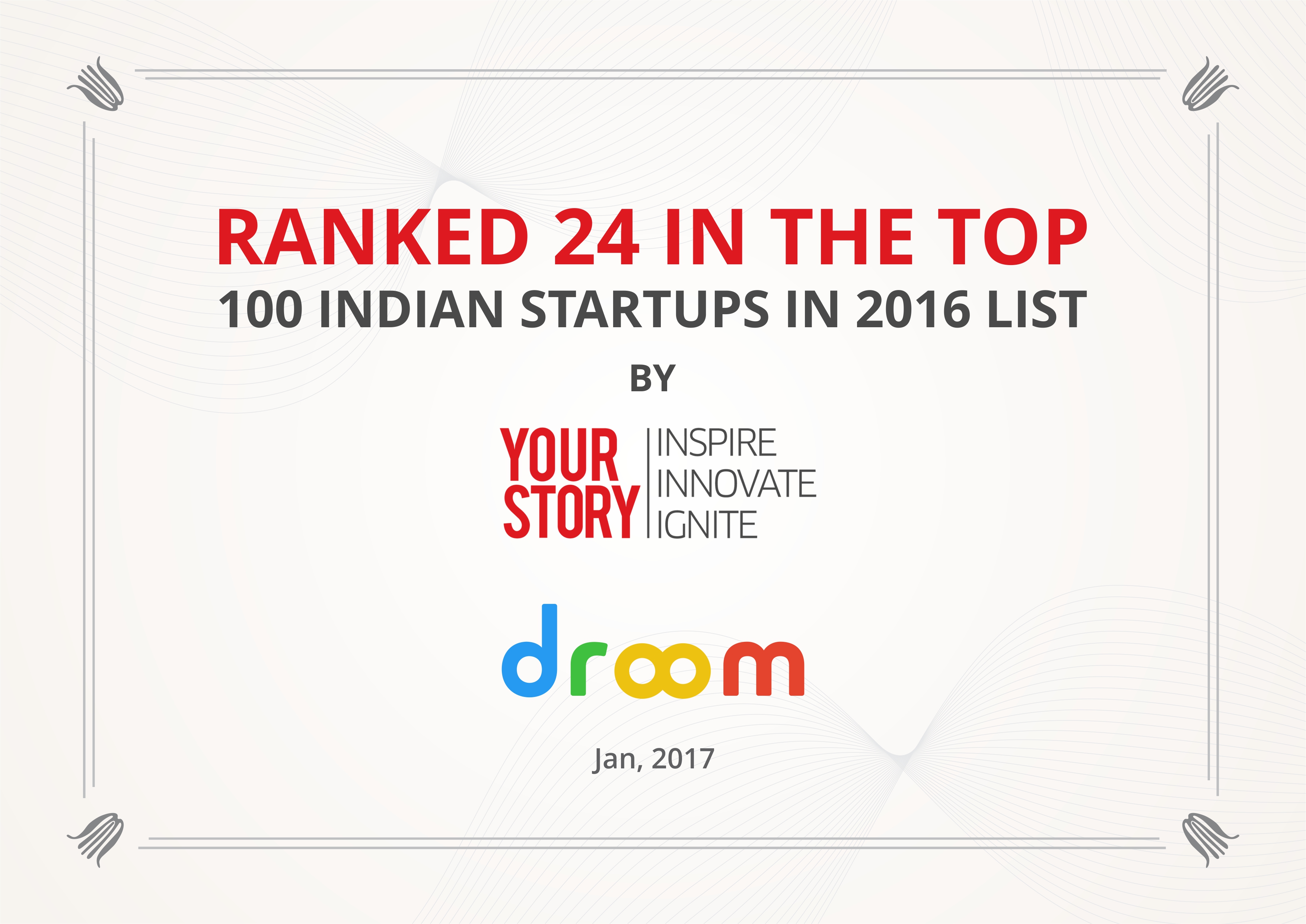 Droom Award