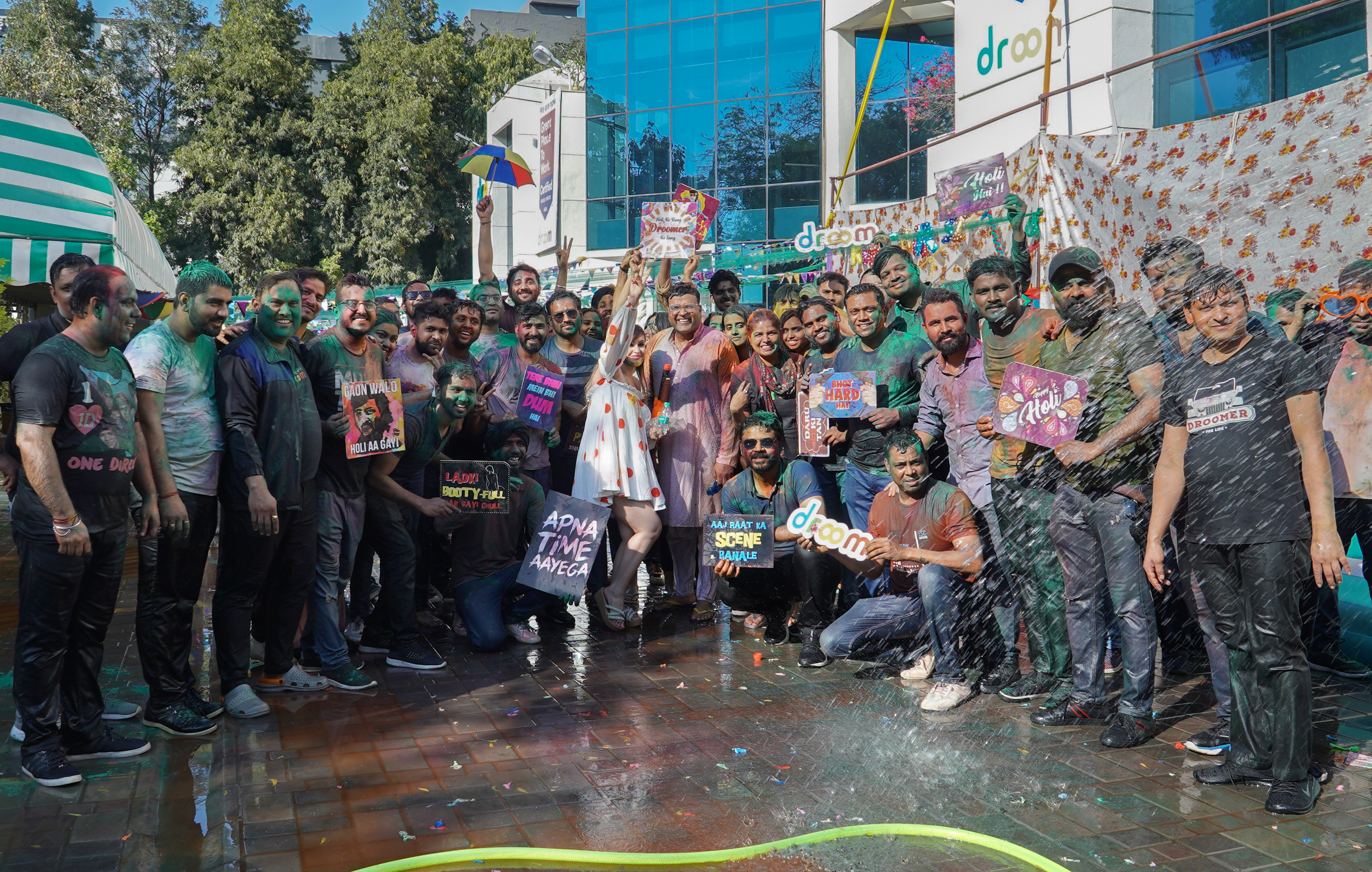 Celebrations at Droom