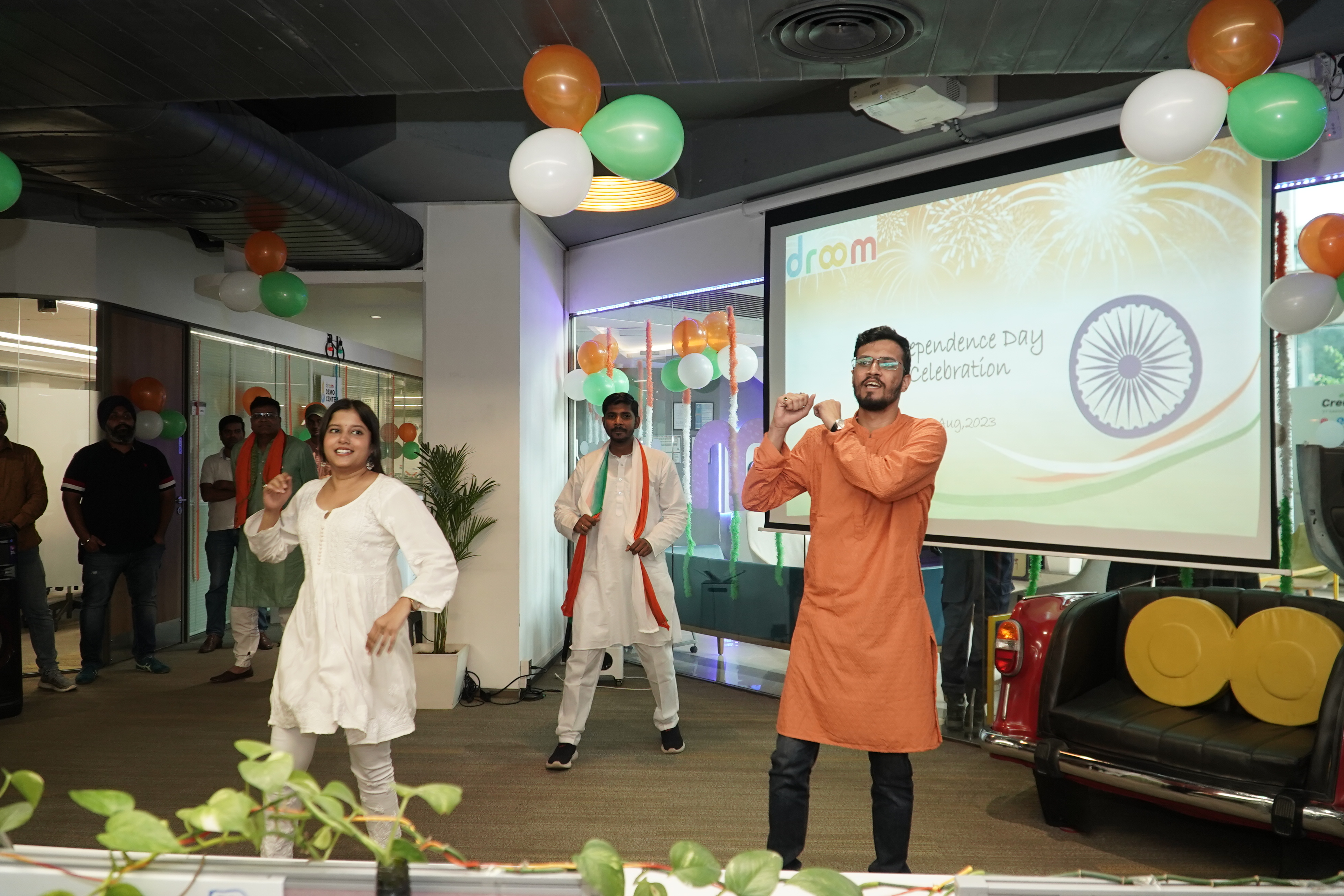 Celebrations at Droom