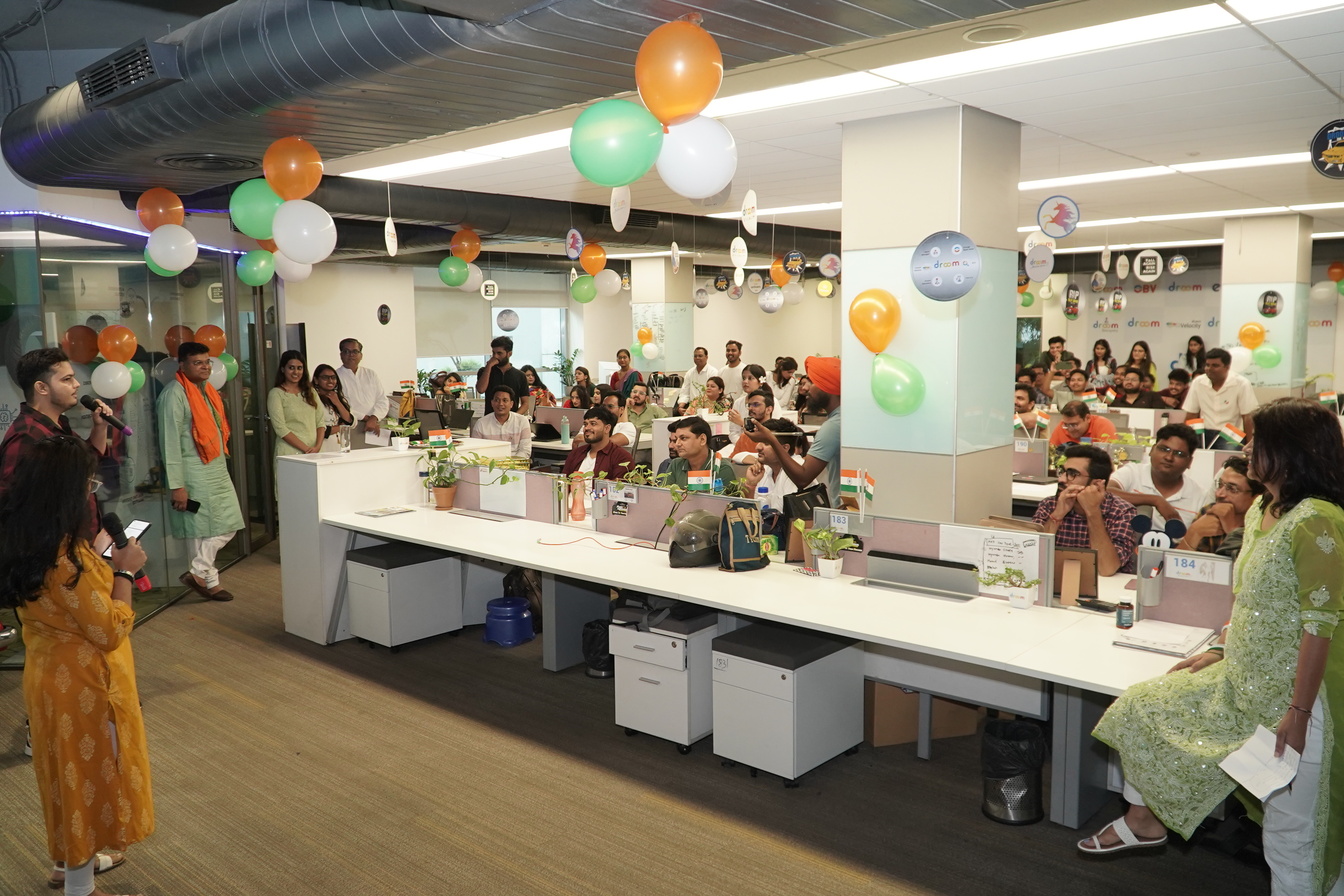 Celebrations at Droom