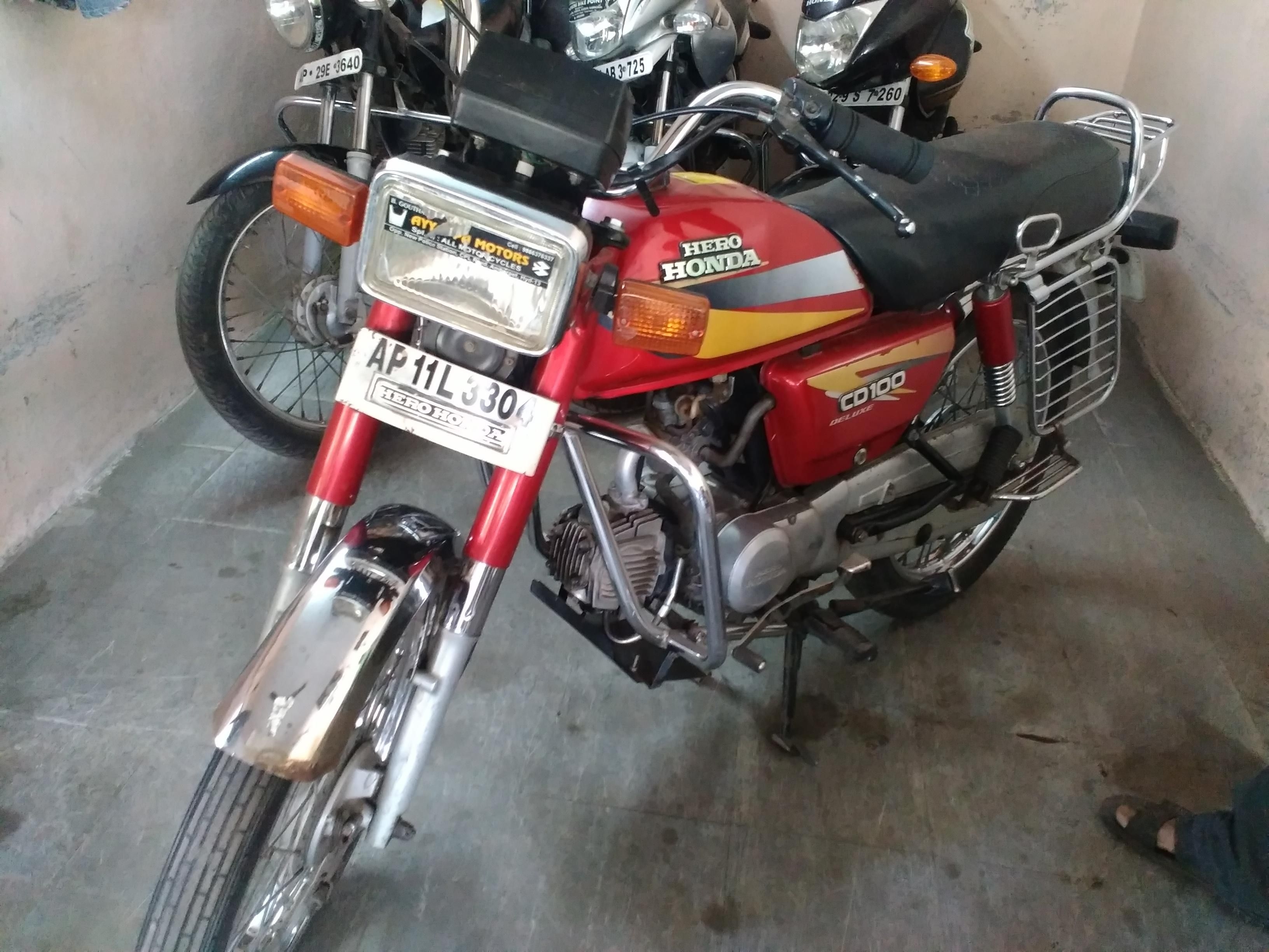 Hero Cd 100ss Bike For Sale In Hyderabad Id 1415299979 Droom
