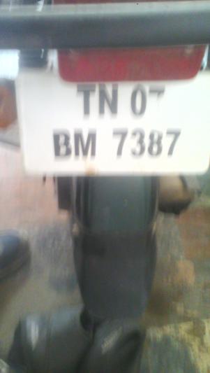 TVS Heavy Duty Super XL 70cc 2010