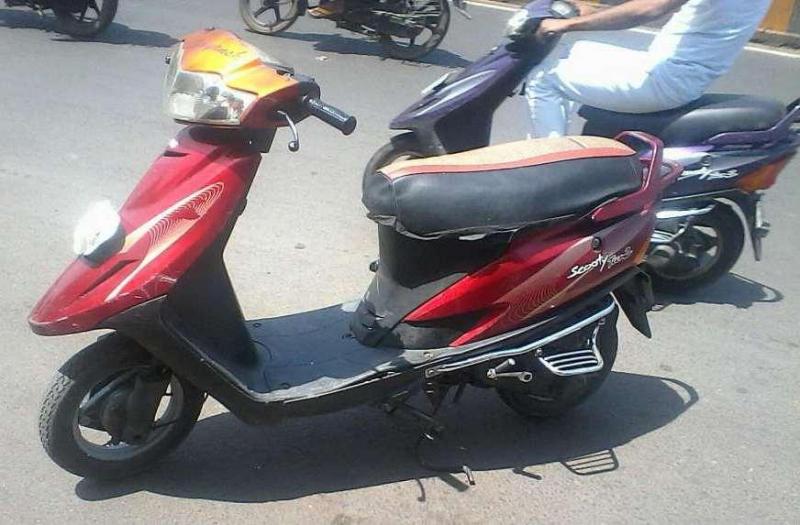 tvs scooty teenz electric