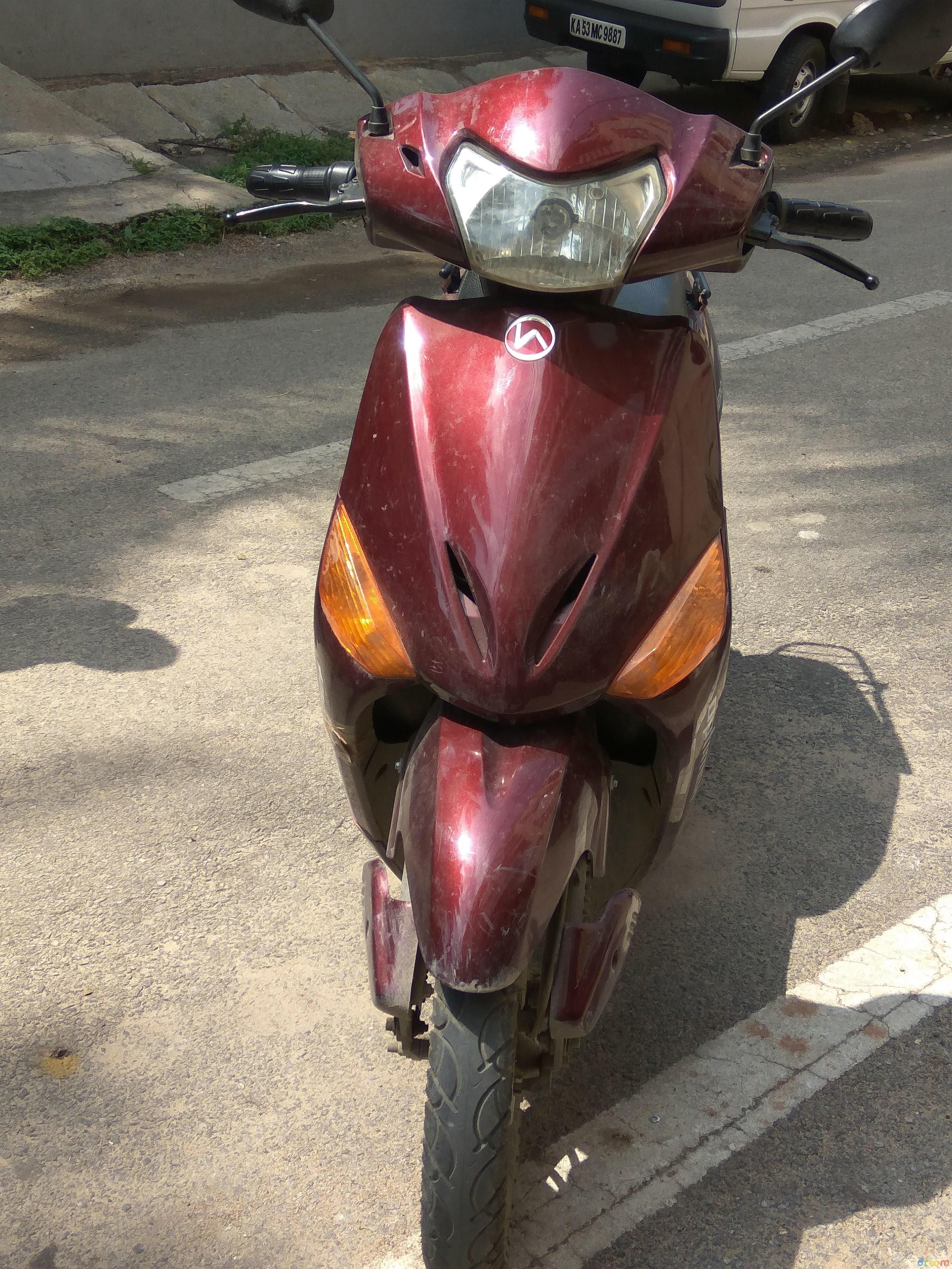 second hand electric scooty price