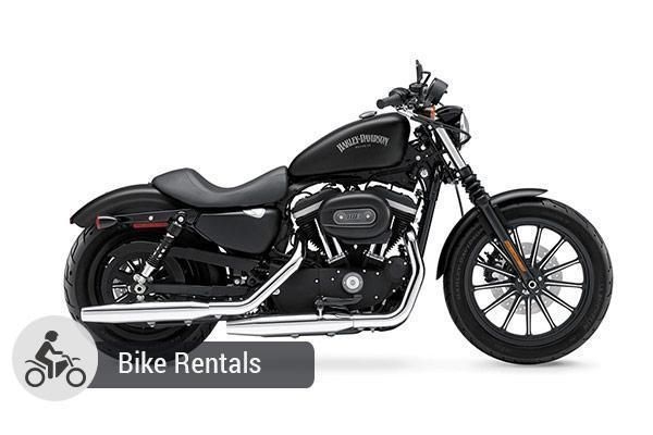 Bike Rentals - Harley Davidson iron 883