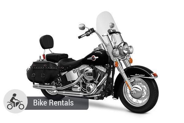 Bike Rentals - Harley davidson Heritage softail classic