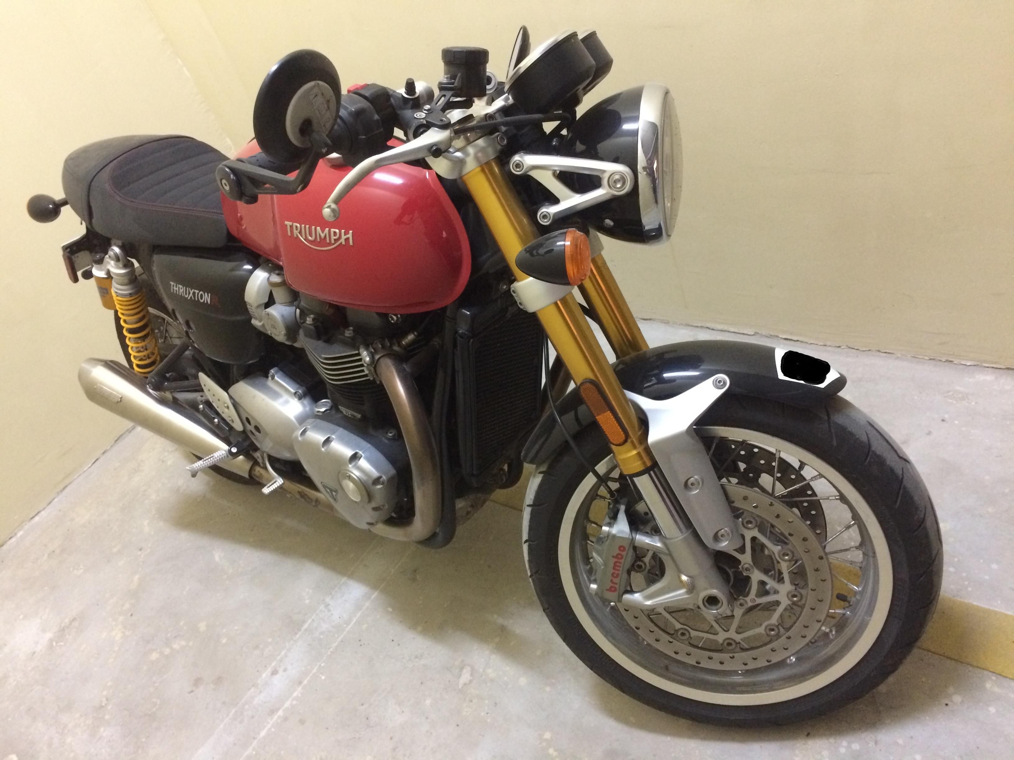 used triumph thruxton