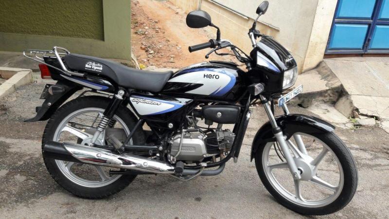 hero splendor plus 100cc bike