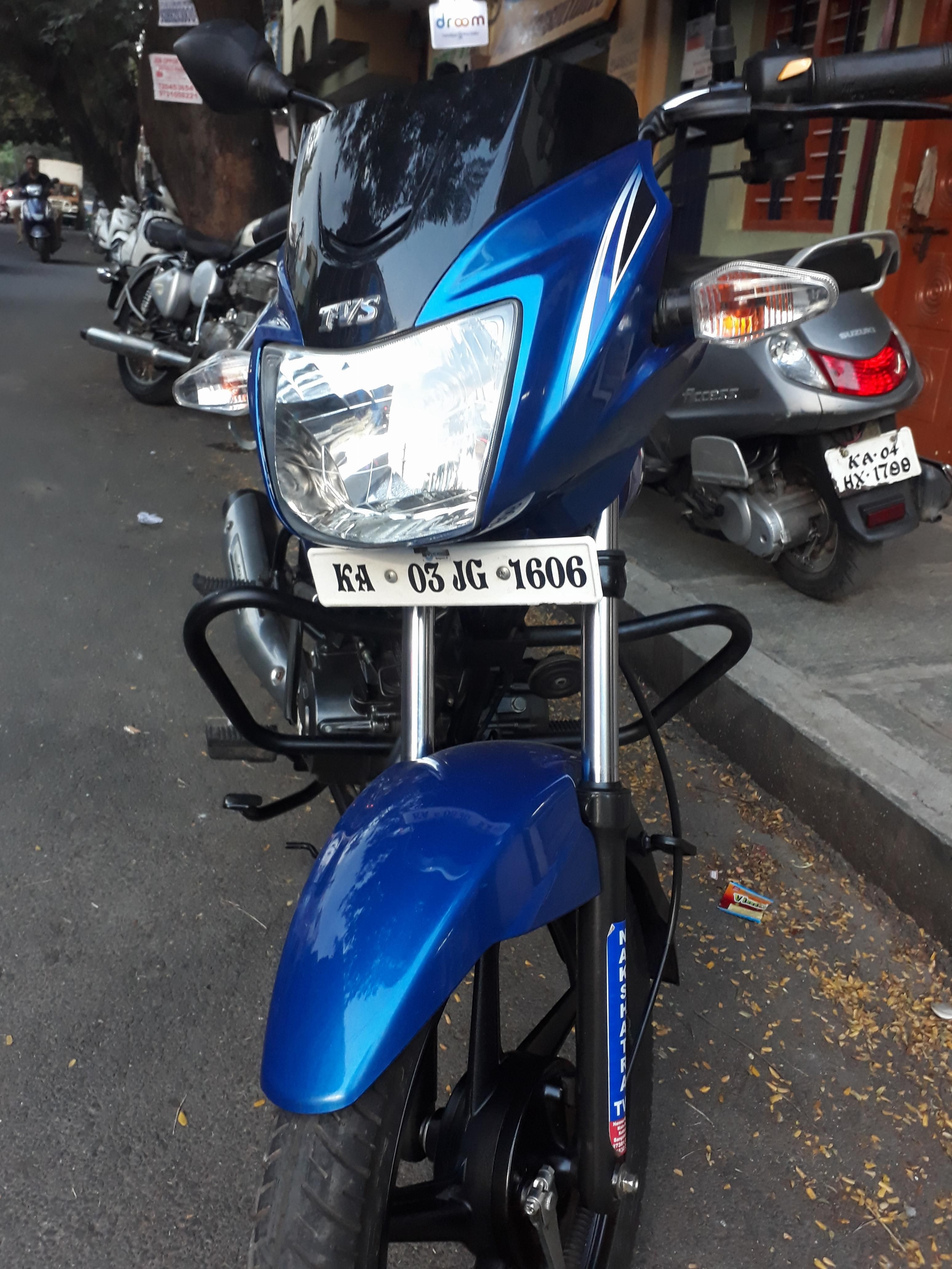 tvs star city plus mudguard price