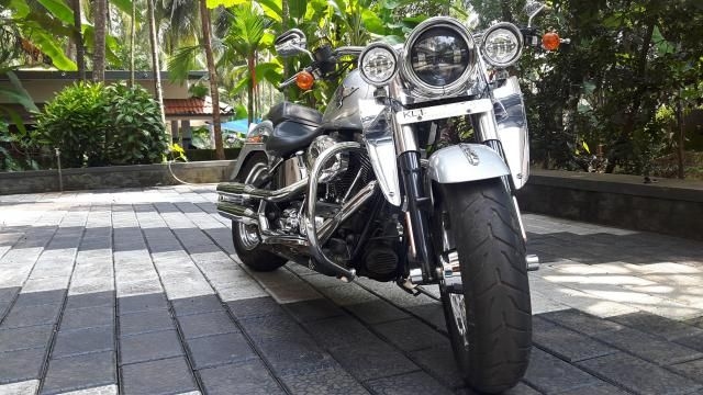 second hand harley davidson fat boy