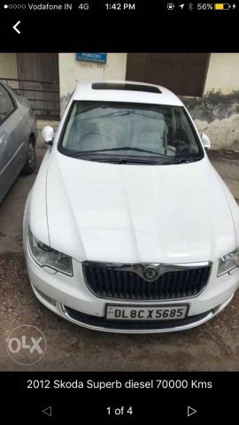 SKODA SUPERB Ambition 2.0 TDI CR AT 2012
