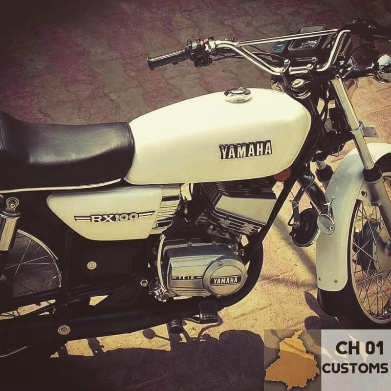 Yamaha Rx 100 Custom Bike For Sale In Noida Id 1416096197 Droom