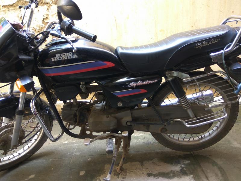 hero splendor plus 100cc bike