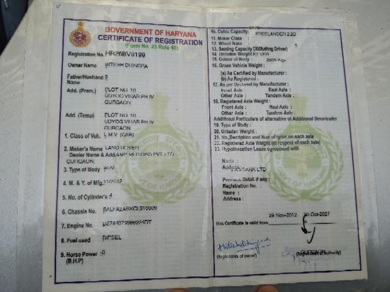 Land Rover Freelander 2 SD4 HSE 2012