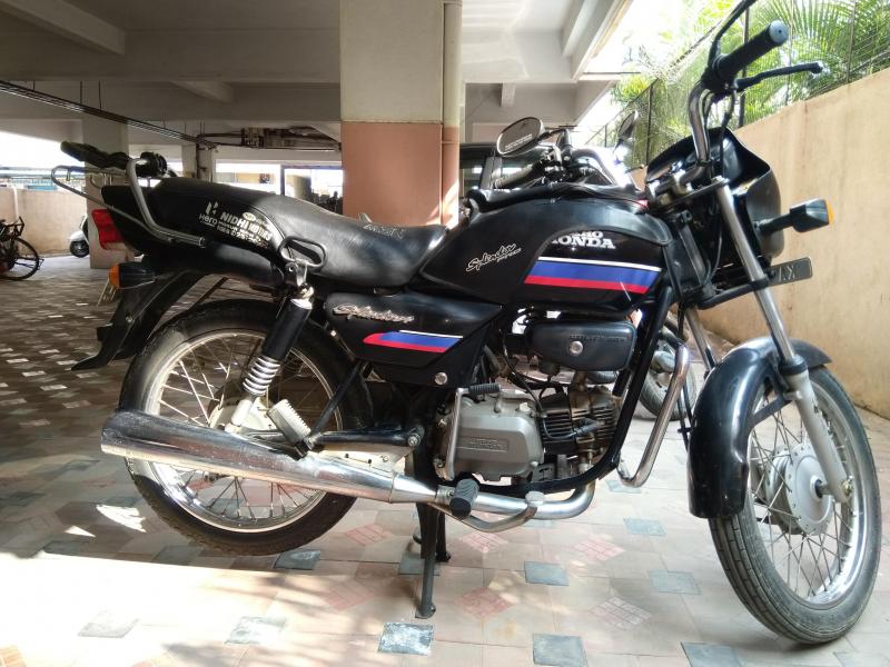 hero splendor plus cast self 100cc